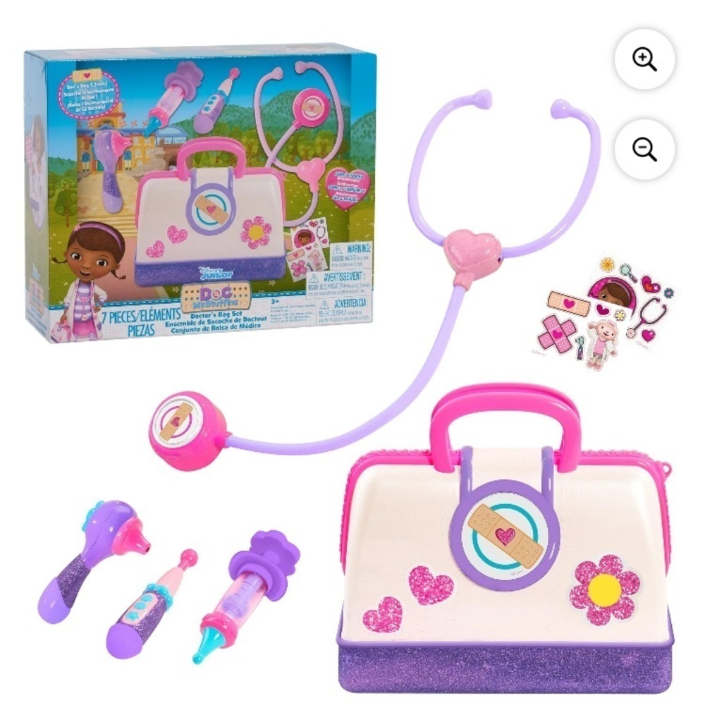 Doc McStuffins Toy Doctor’s Bag Set -7 pieces
